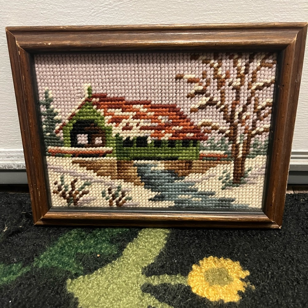Vintage Needlepoint (Winter)